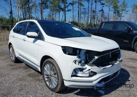 2020 Ford Edge Titanium from USA, damaged, VIN 2FMPK3K99LBB06127